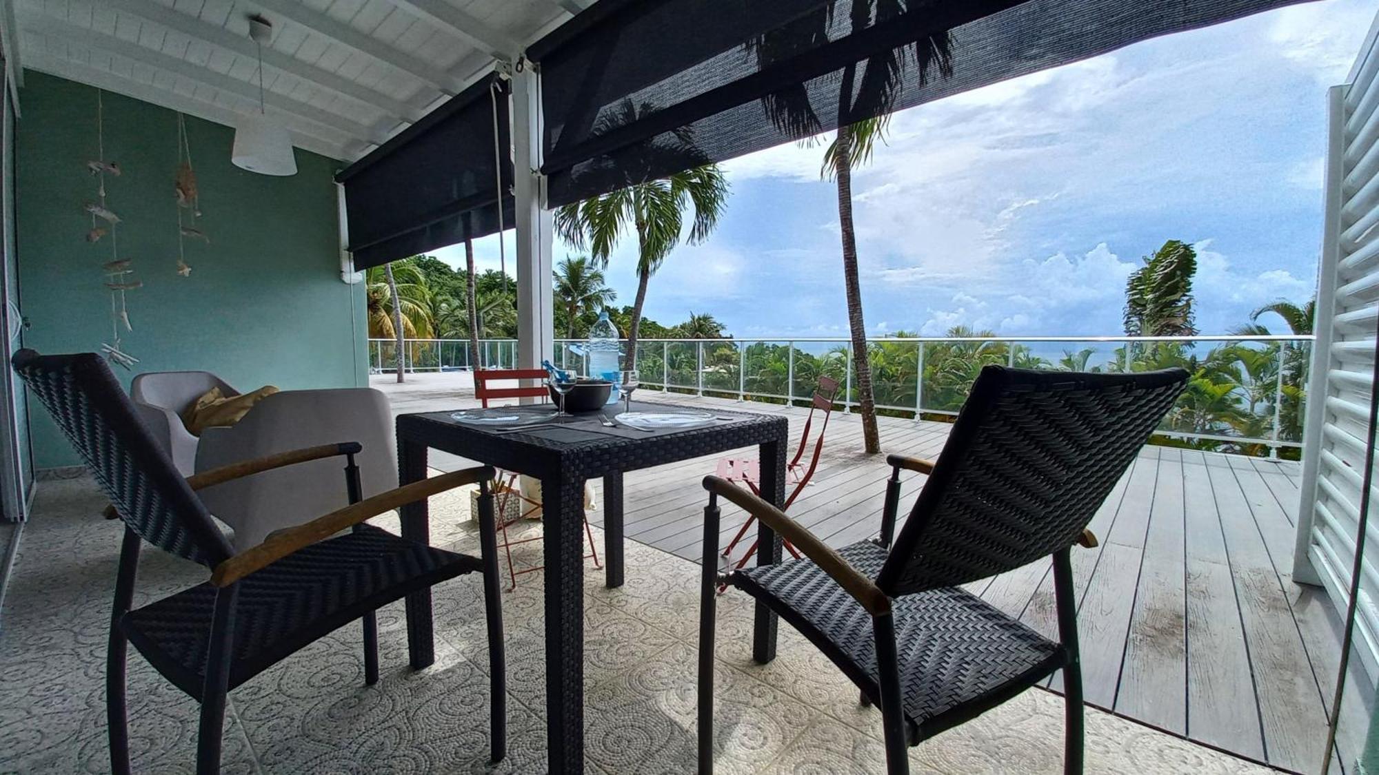 Logements Vue Mer Acces Piscine En Guadeloupe Bouillante Dış mekan fotoğraf